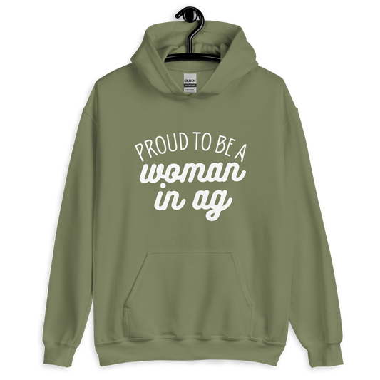 Woman in Ag - Unisex Hoodie