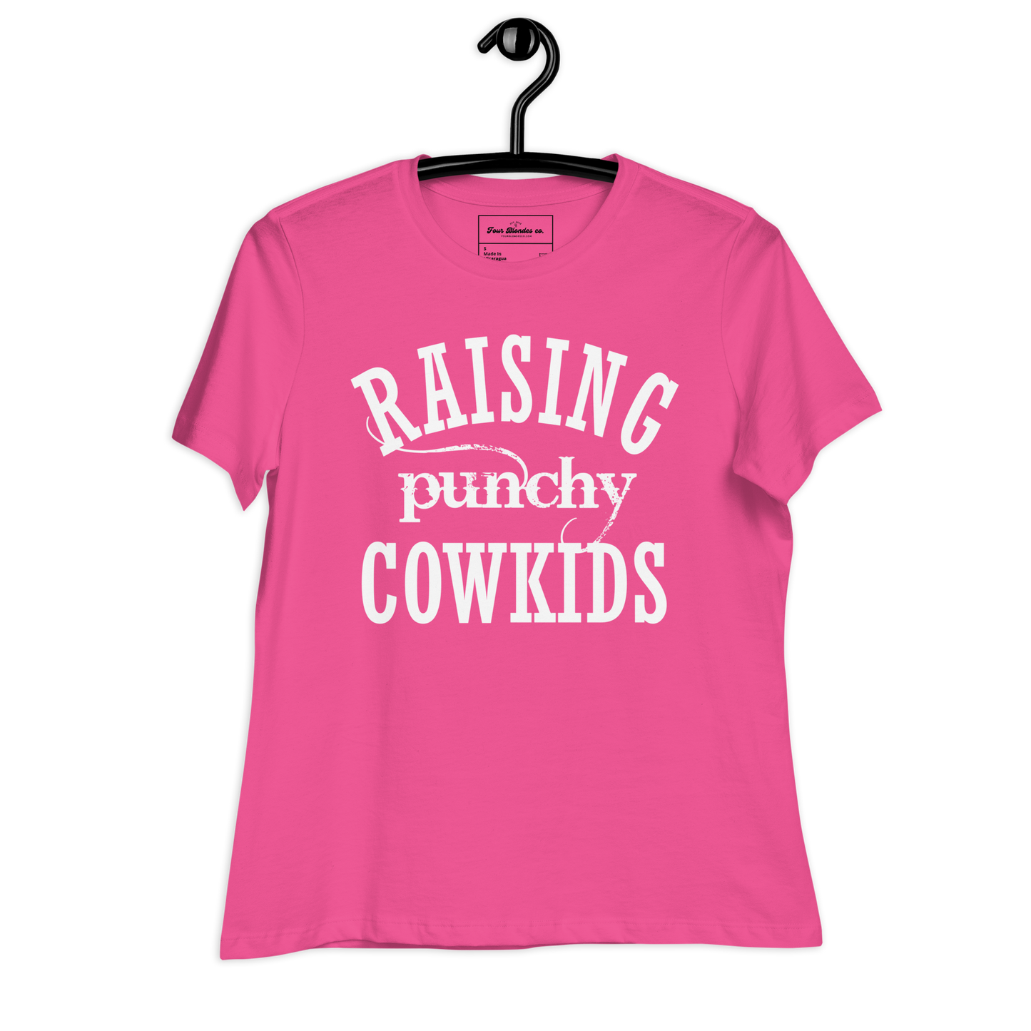 Raising Punchy Cowkids - Women's Relaxed T-Shirt