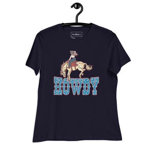 Howdy USA - Women's Relaxed T-Shirt