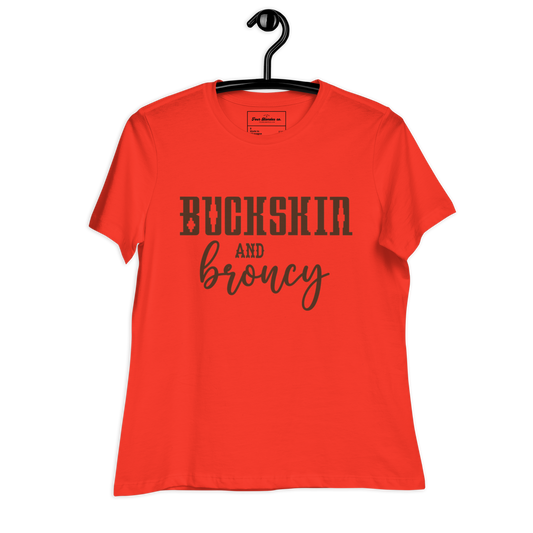 Buckskin & Broncy - Women's Relaxed T-Shirt