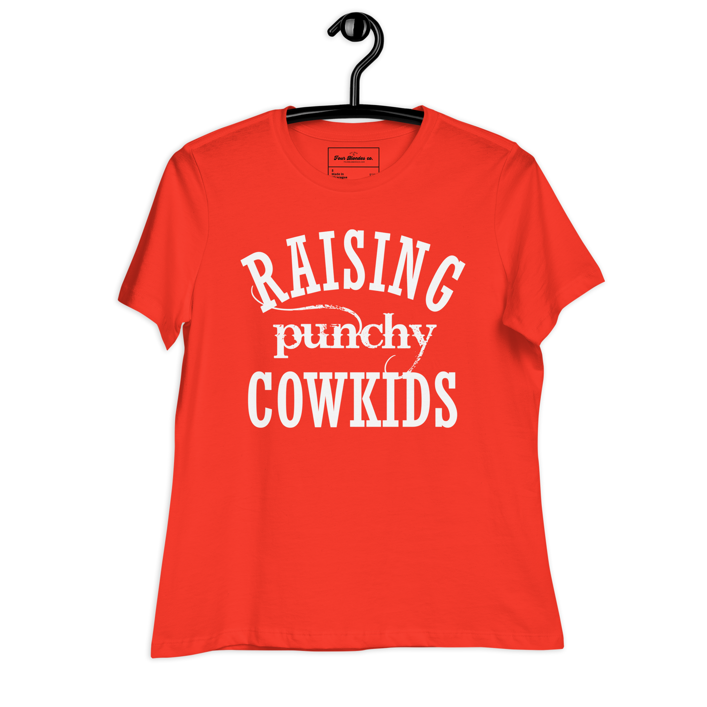 Raising Punchy Cowkids - Women's Relaxed T-Shirt