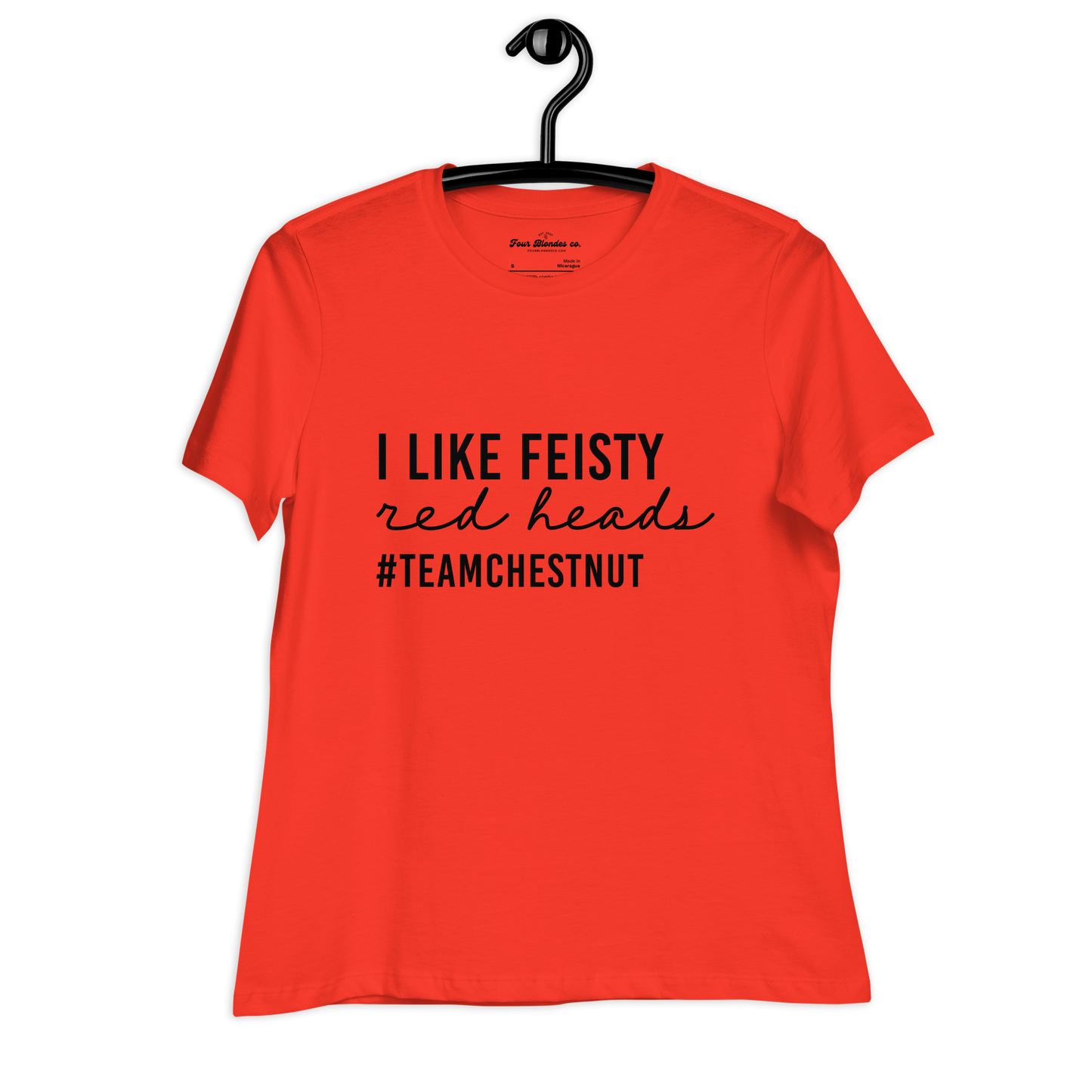 #TeamChestnut - Women's Relaxed T-Shirt