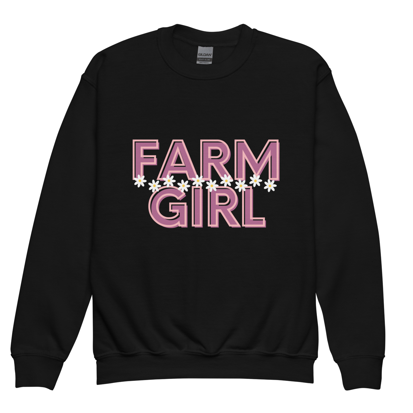 Farm Girl - Youth crewneck sweatshirt