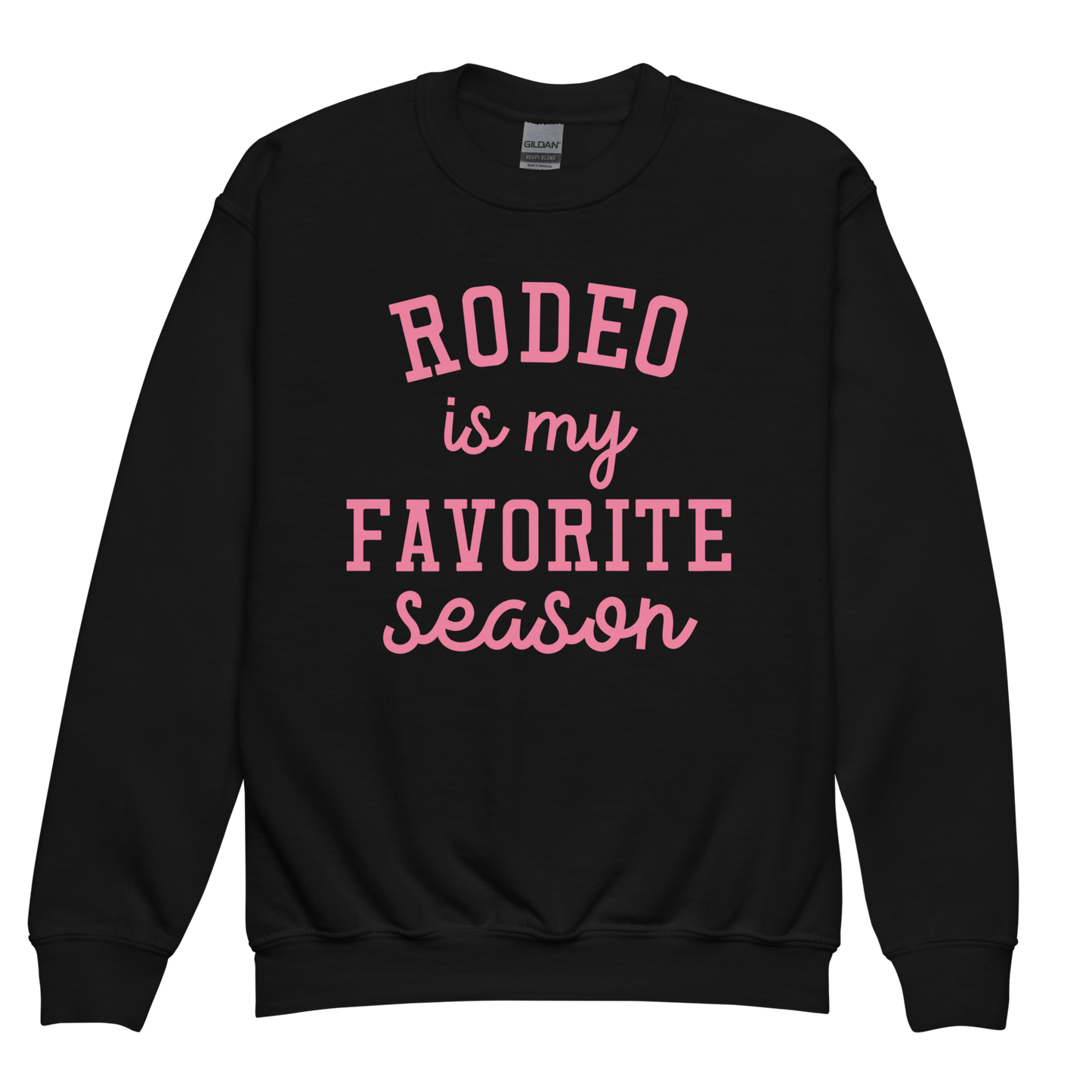 Rodeo Season - Youth crewneck sweatshirt