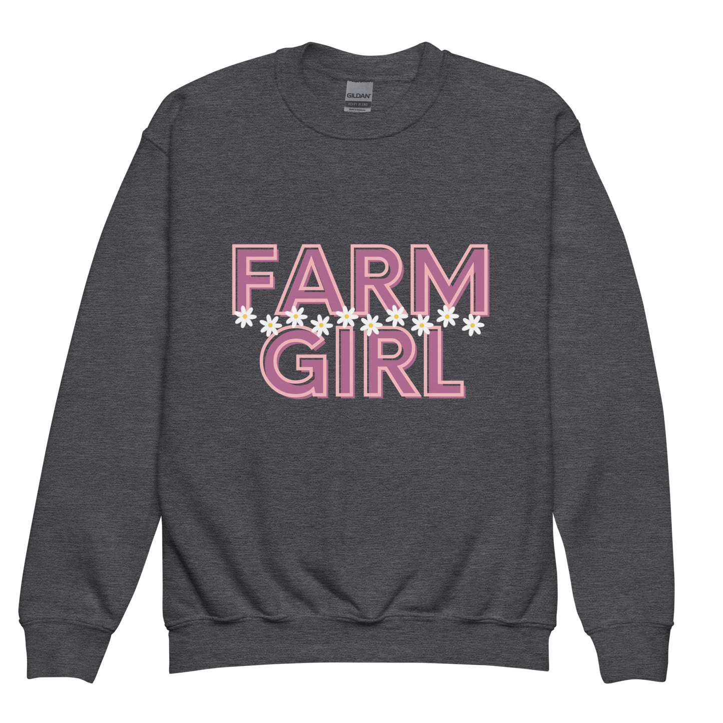 Farm Girl - Youth crewneck sweatshirt