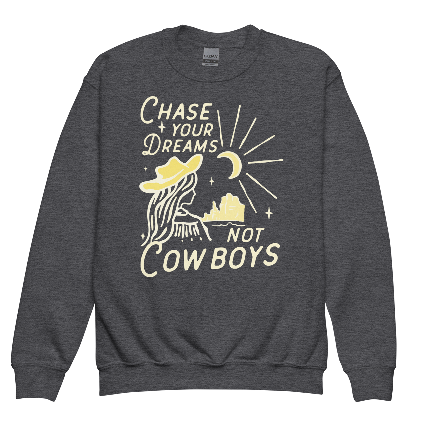 Chase Your Dreams - Youth crewneck sweatshirt