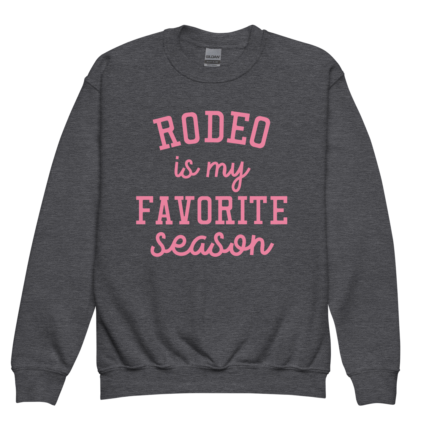 Rodeo Season - Youth crewneck sweatshirt