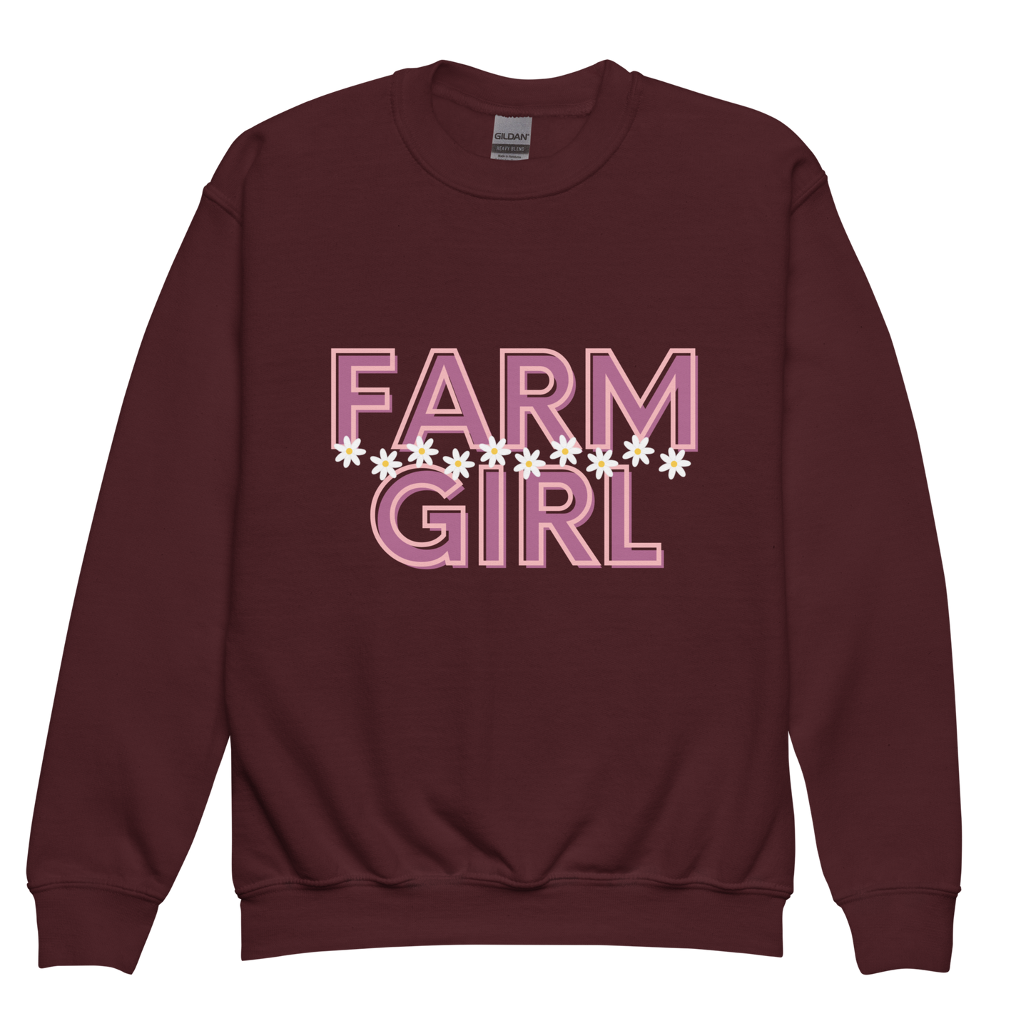 Farm Girl - Youth crewneck sweatshirt