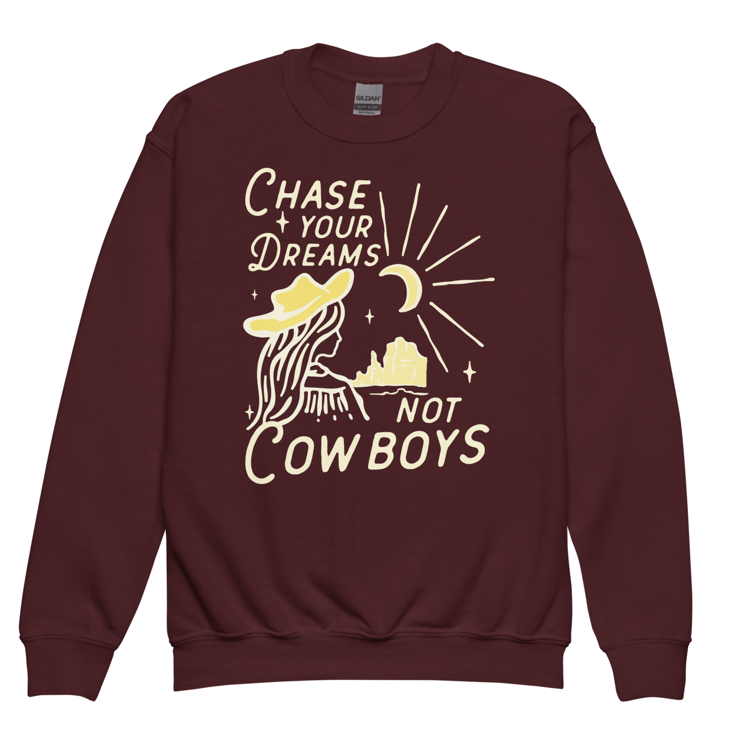 Chase Your Dreams - Youth crewneck sweatshirt