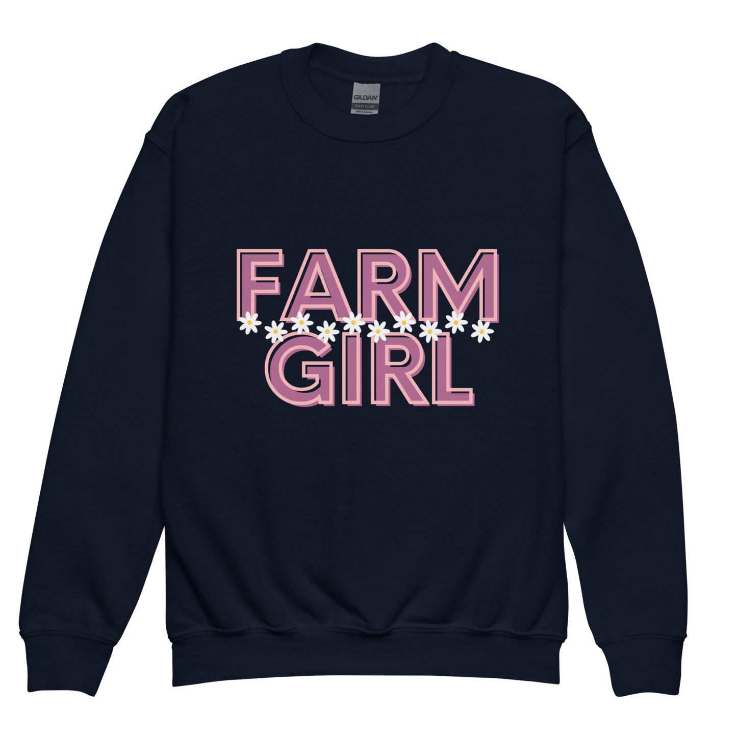 Farm Girl - Youth crewneck sweatshirt