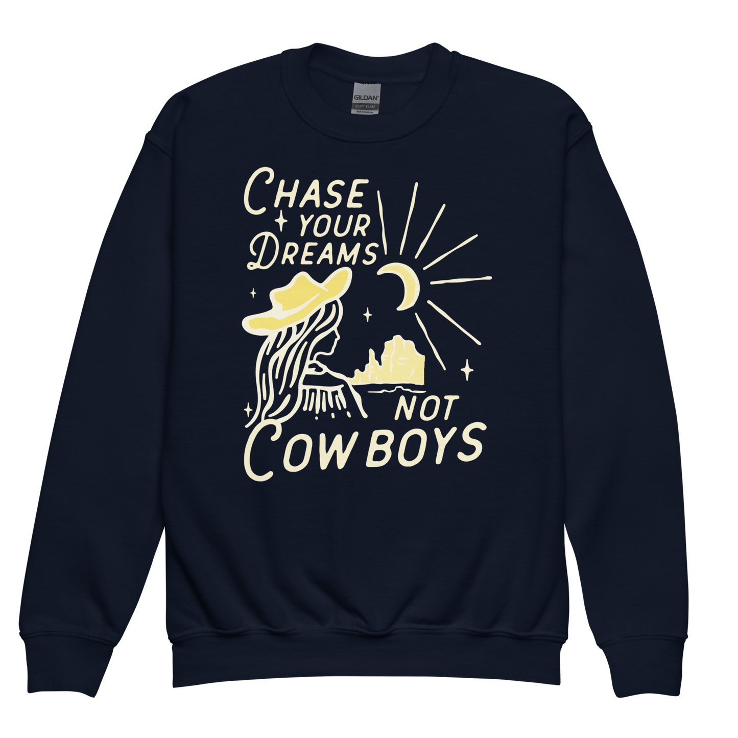 Chase Your Dreams - Youth crewneck sweatshirt