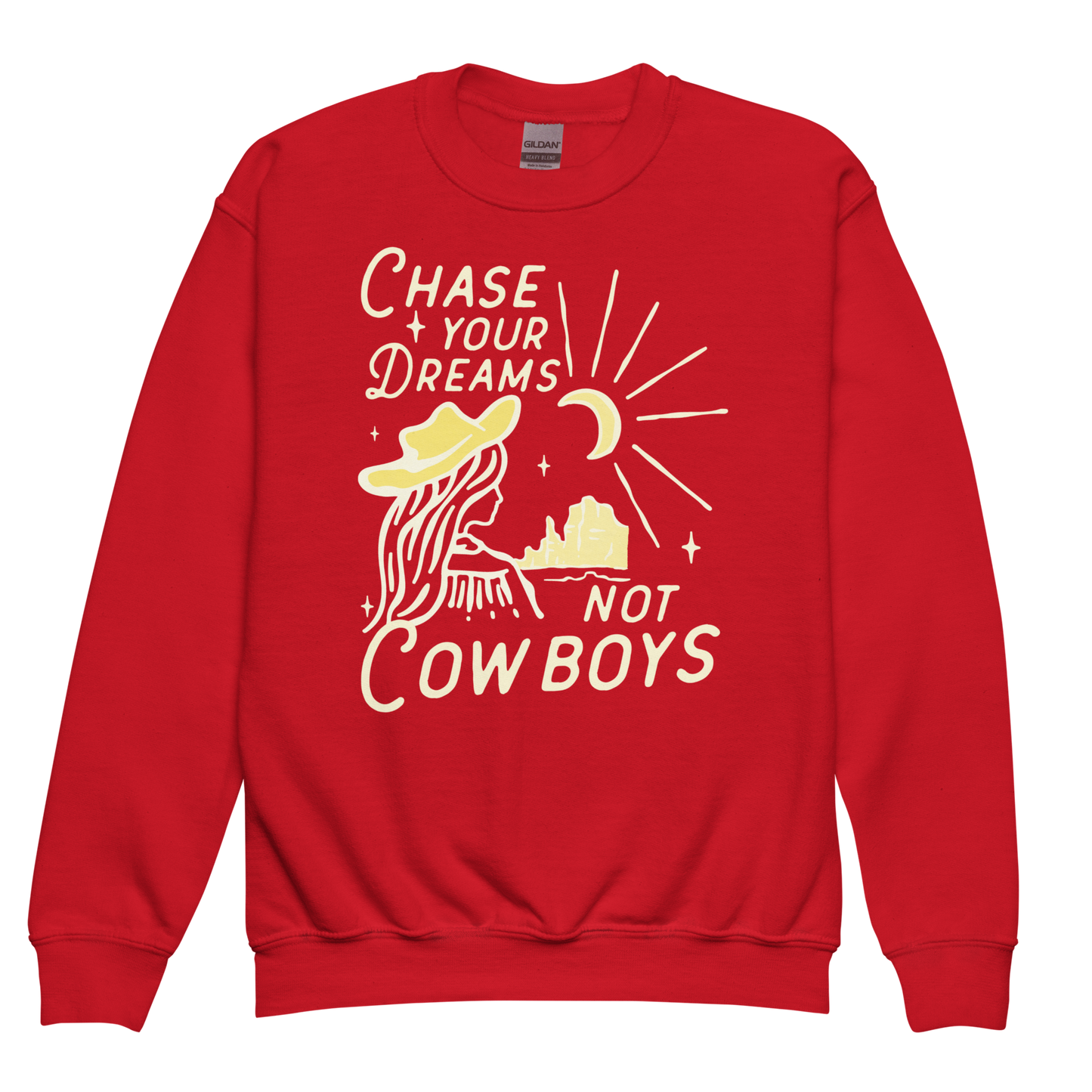 Chase Your Dreams - Youth crewneck sweatshirt