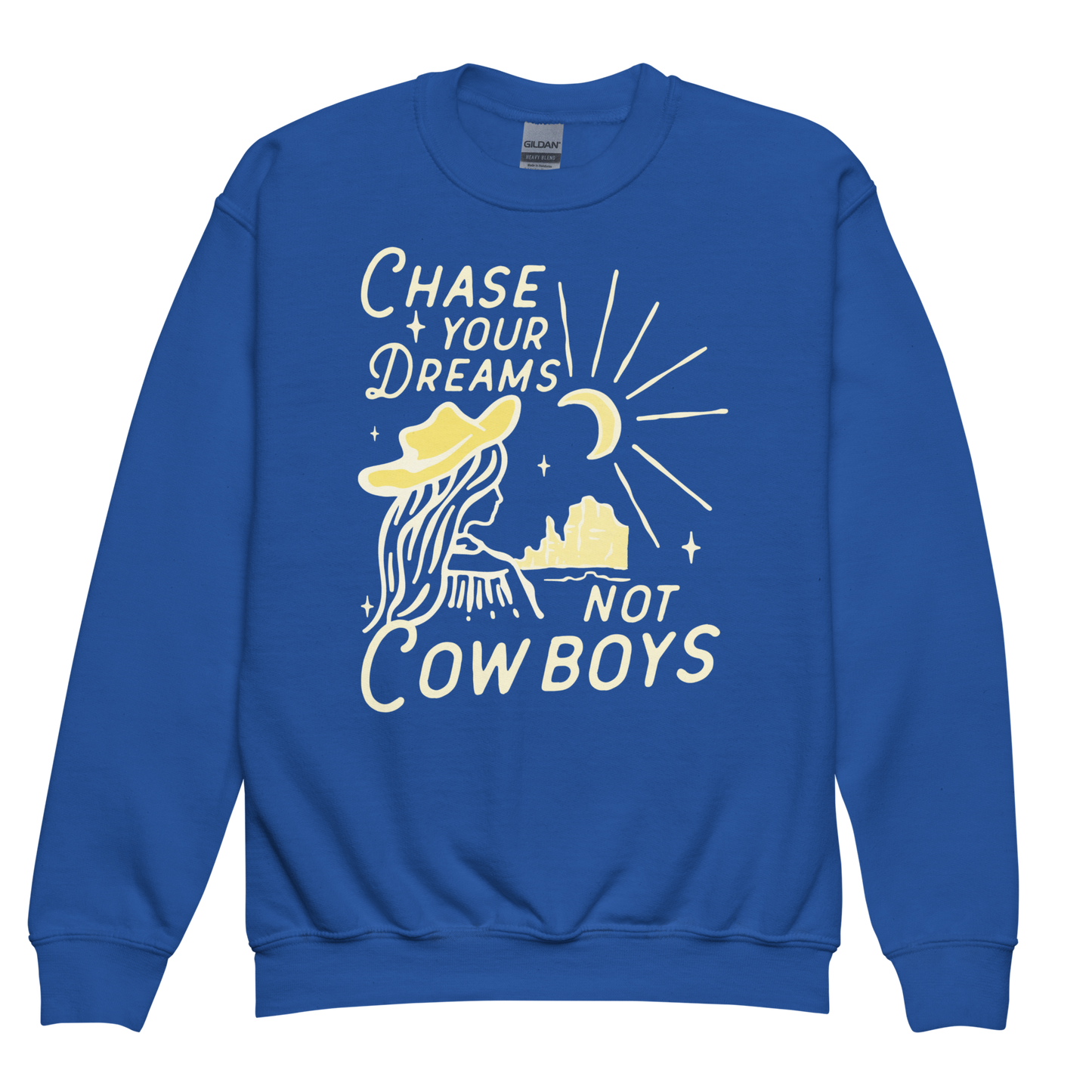 Chase Your Dreams - Youth crewneck sweatshirt