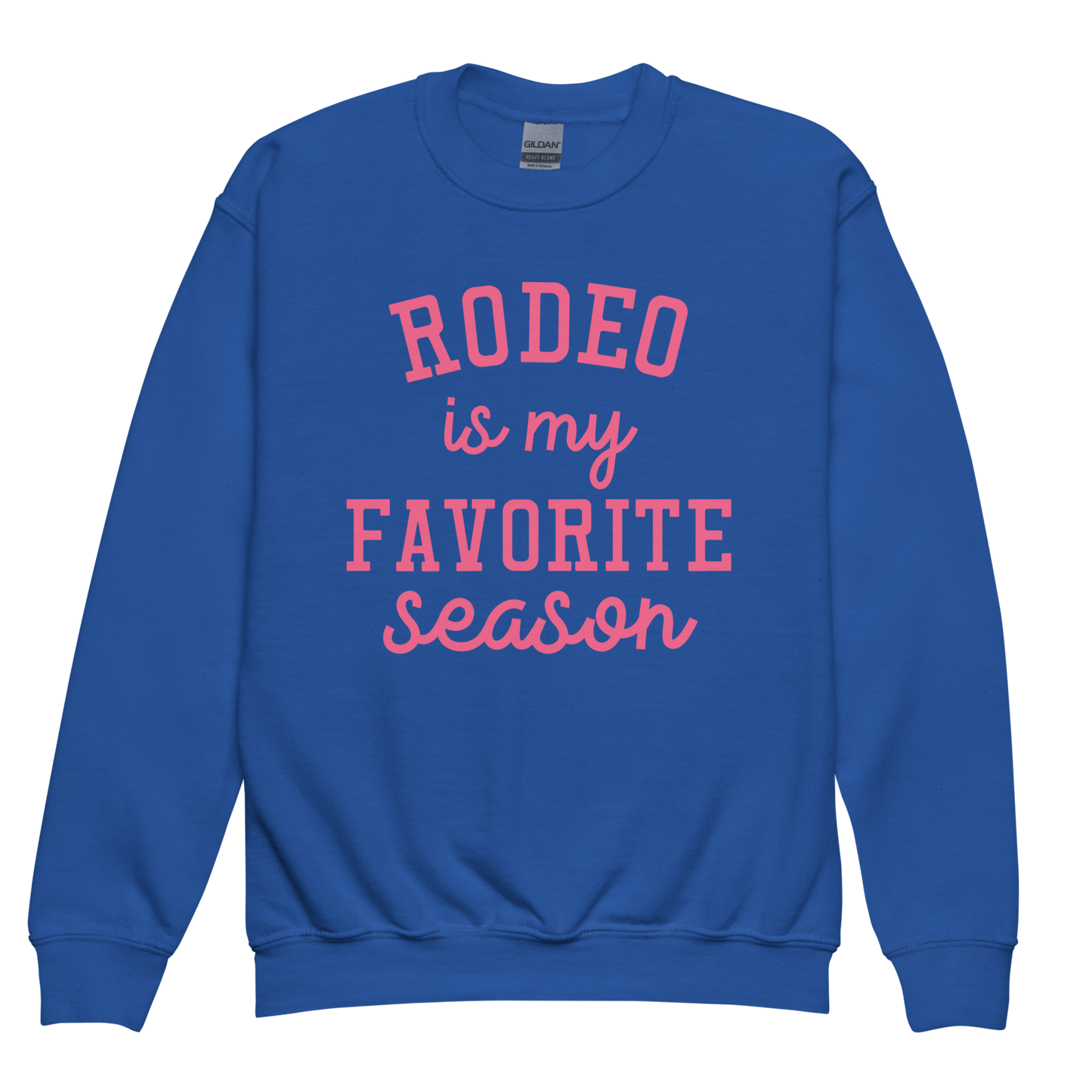 Rodeo Season - Youth crewneck sweatshirt