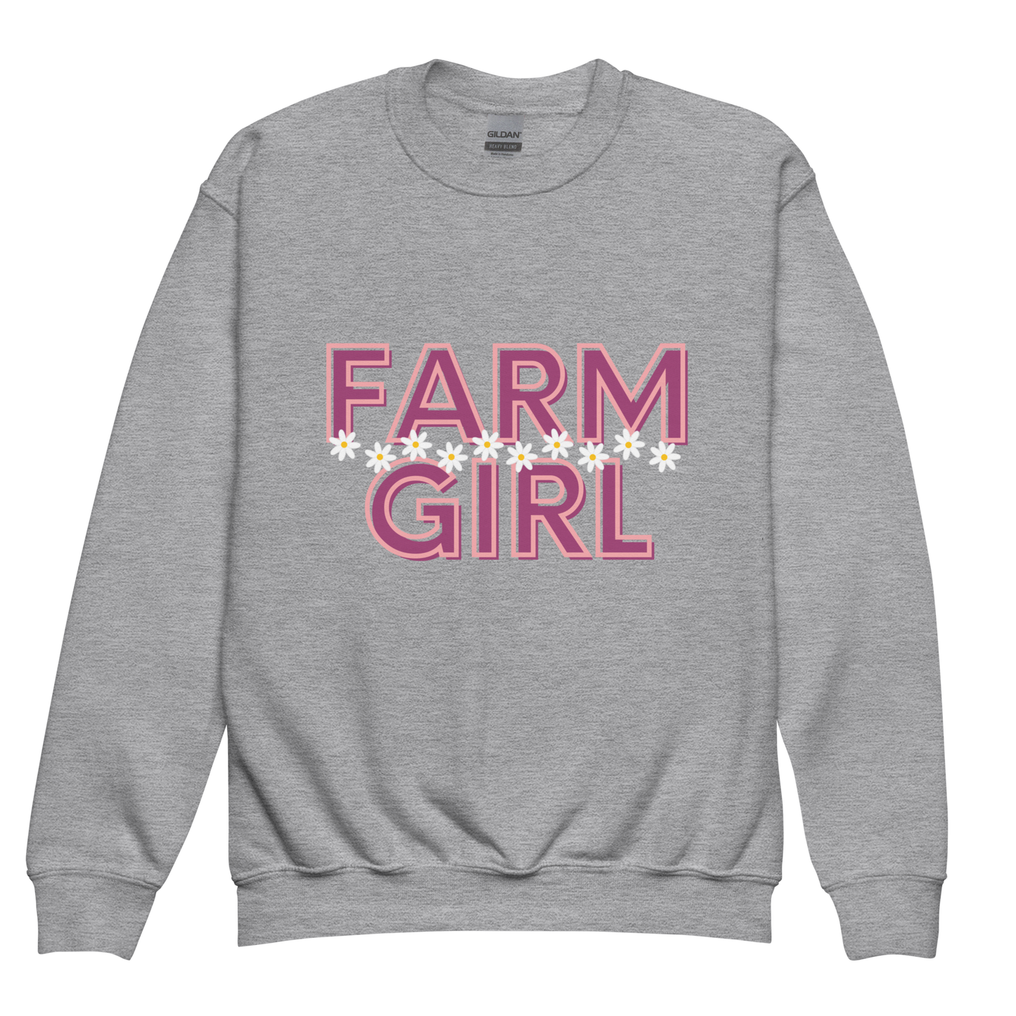 Farm Girl - Youth crewneck sweatshirt