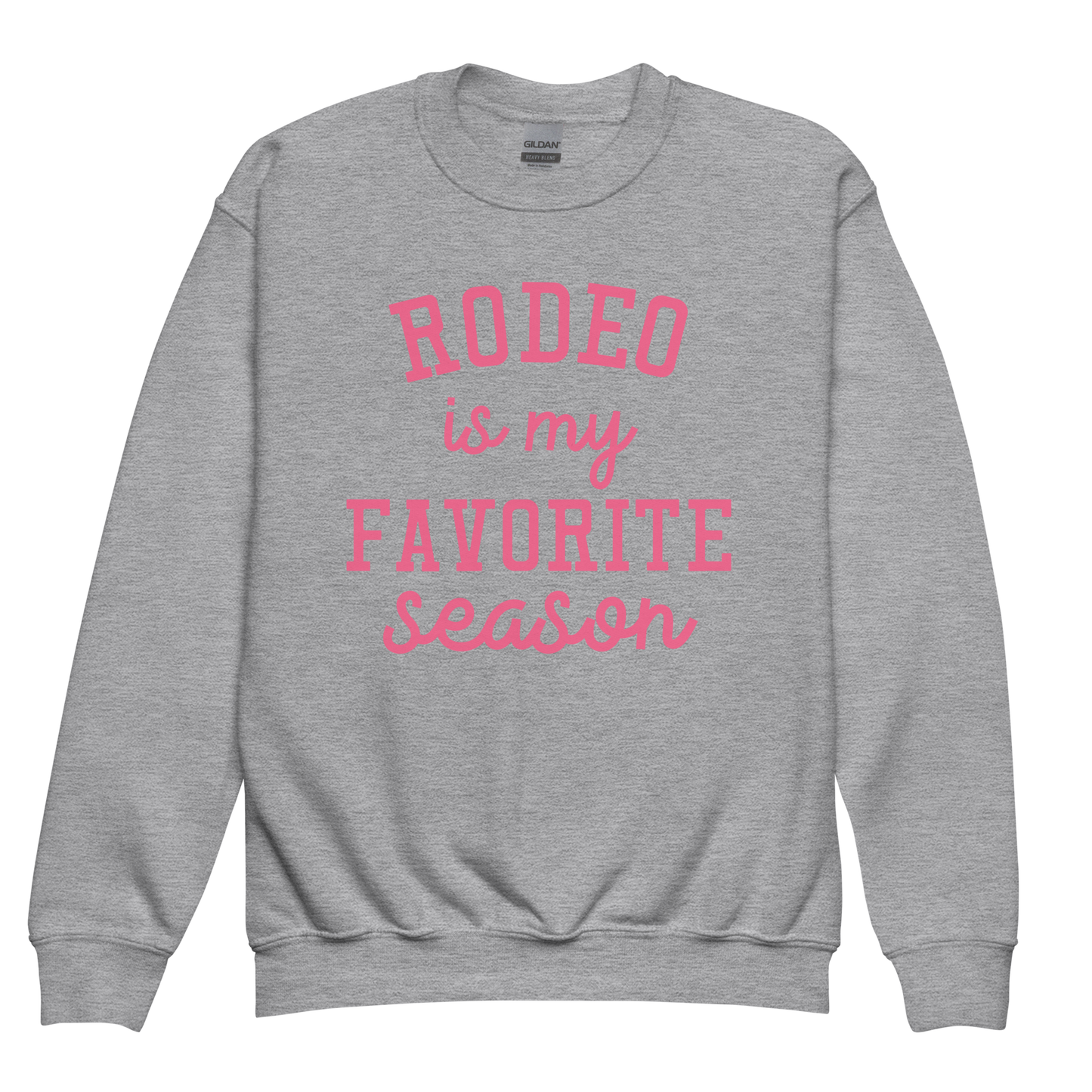 Rodeo Season - Youth crewneck sweatshirt