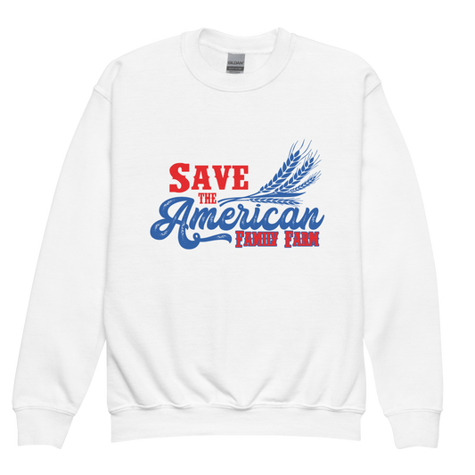 Save The Farm - Youth crewneck sweatshirt