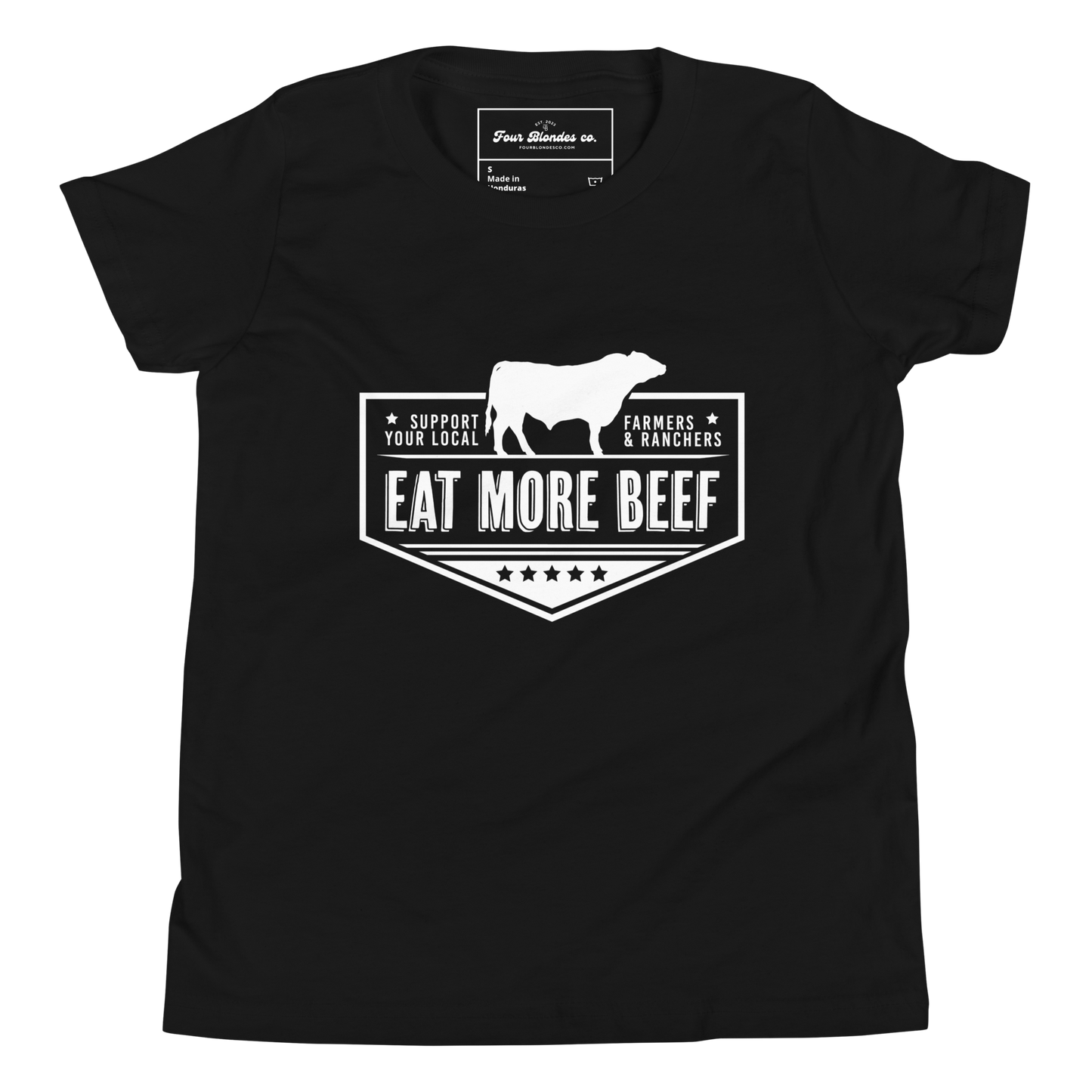 Eat More Beef - Youth Short Sleeve T-Shirt