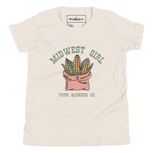 Midwest Girl - Youth Short Sleeve T-Shirt