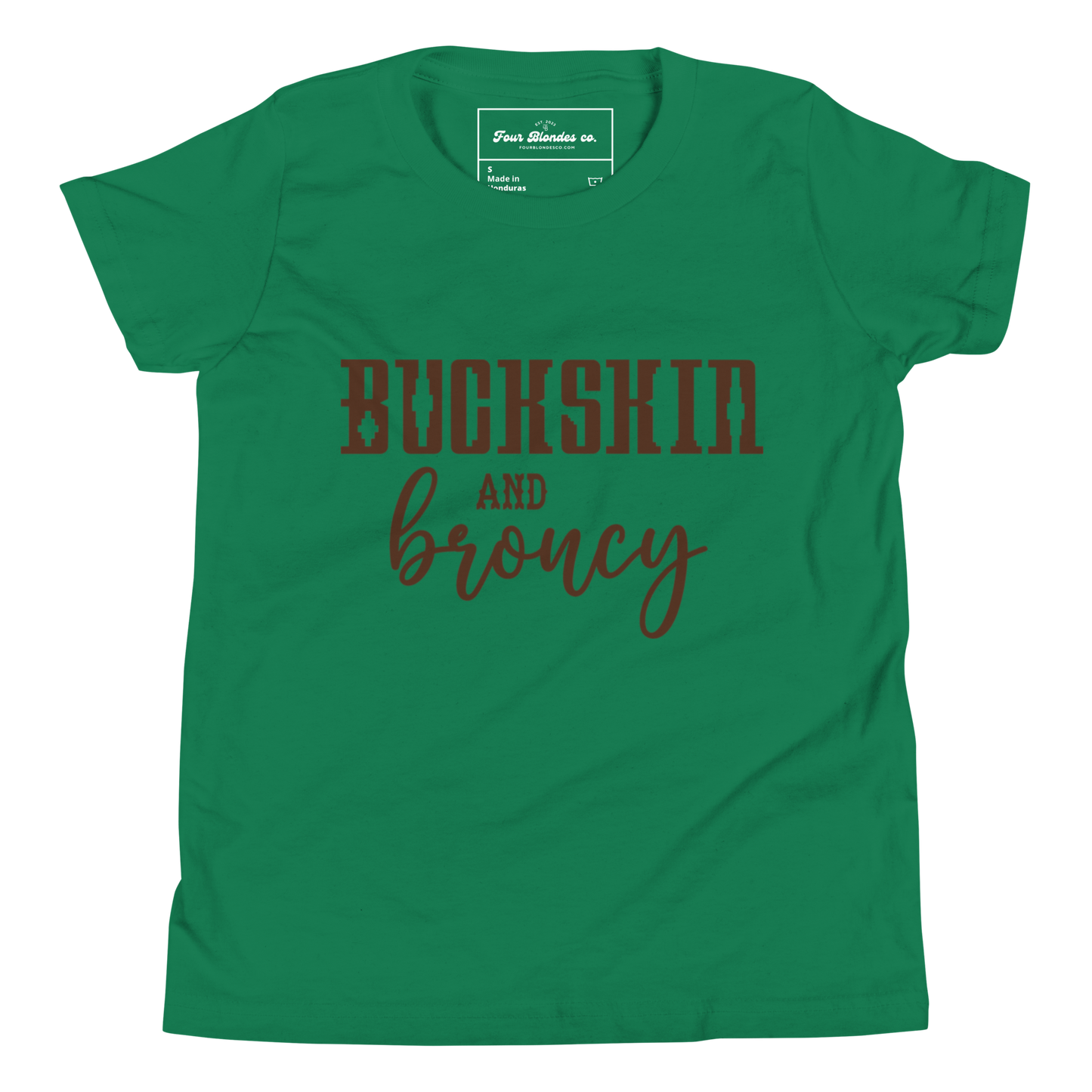 Buckskin & Broncy - Youth Short Sleeve T-Shirt