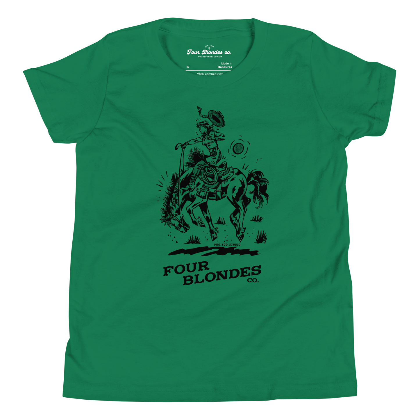 FBC Ride'm Cowgirl - Youth Short Sleeve T-Shirt