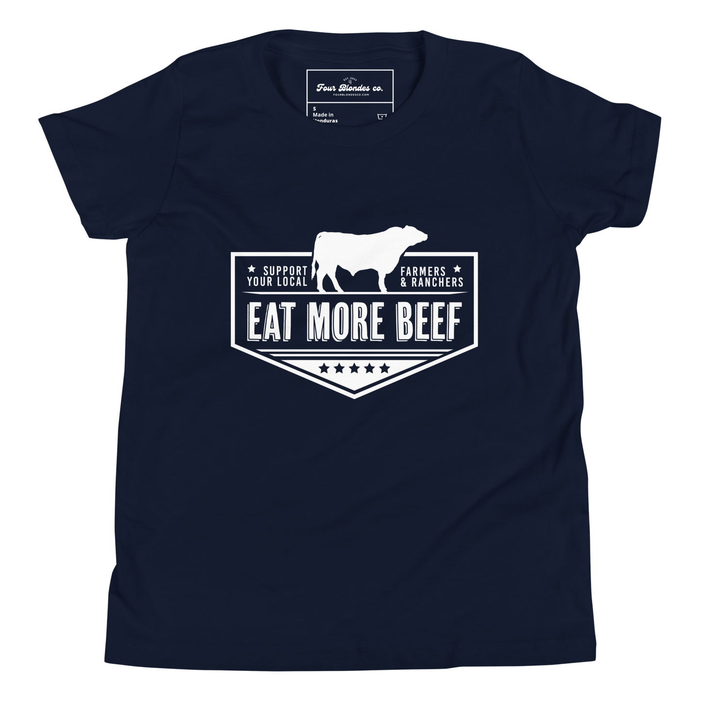 Eat More Beef - Youth Short Sleeve T-Shirt