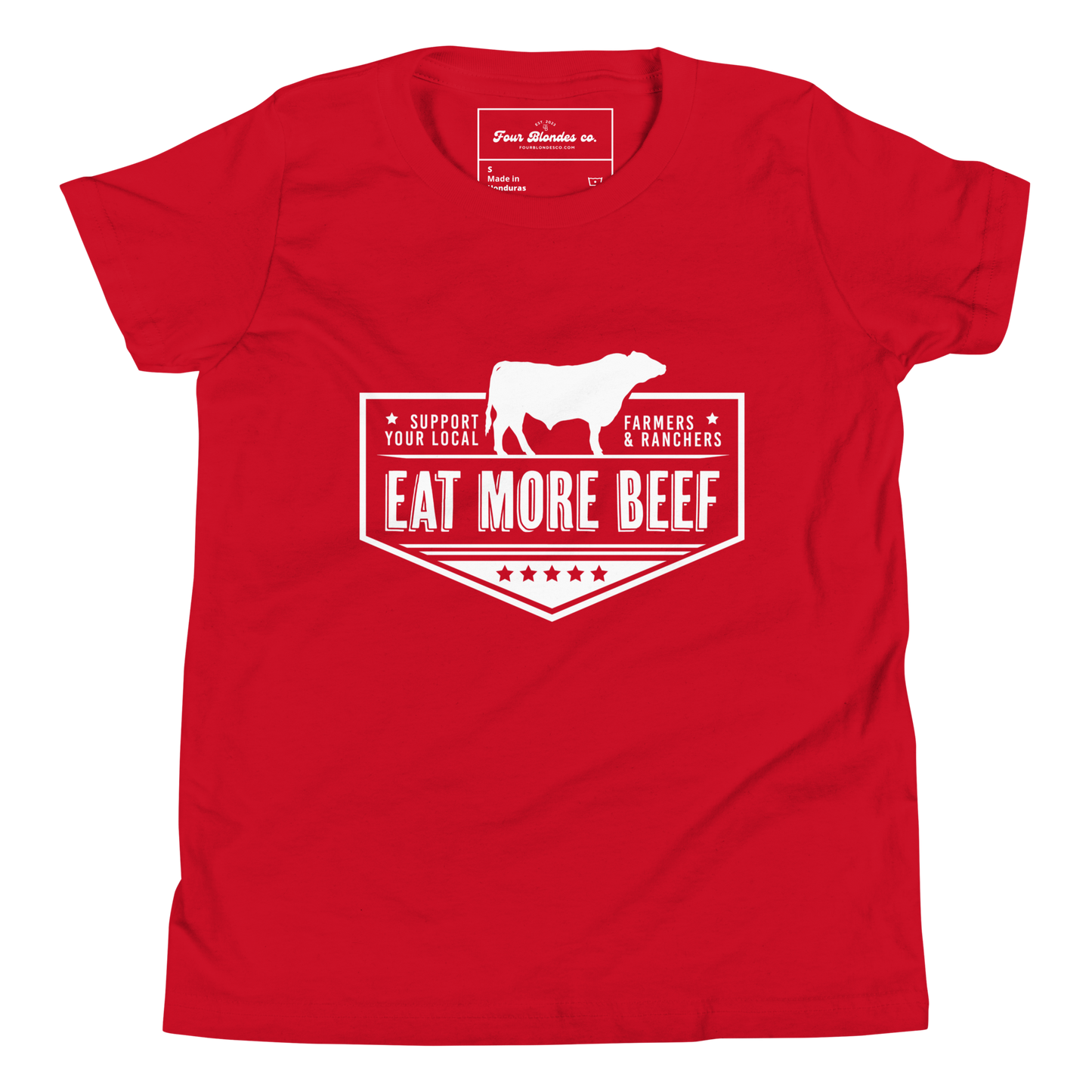 Eat More Beef - Youth Short Sleeve T-Shirt