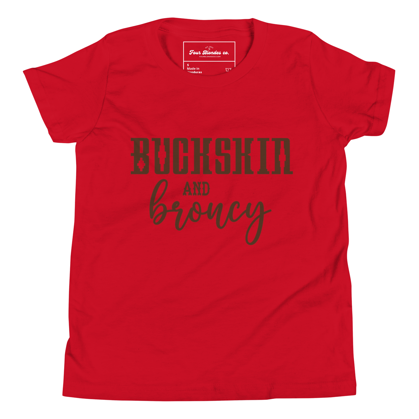 Buckskin & Broncy - Youth Short Sleeve T-Shirt