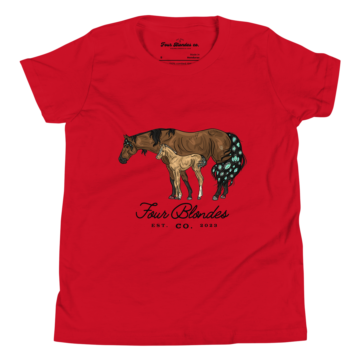 FBC Mare & Foal - Youth Short Sleeve T-Shirt