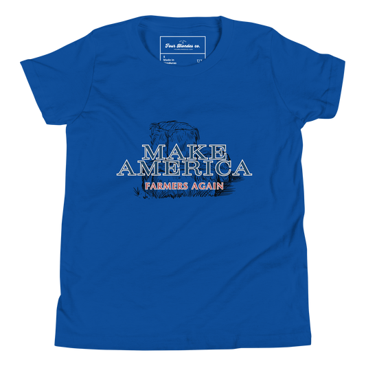 Make America Farmers Again - Youth Short Sleeve T-Shirt