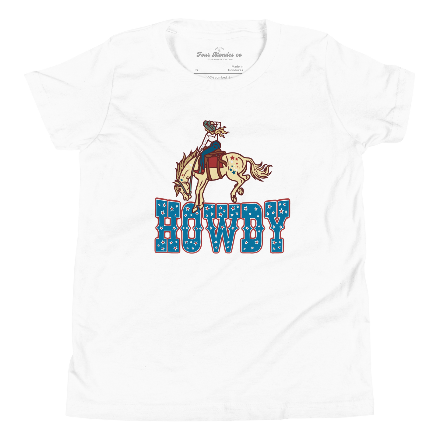 Howdy USA - Youth Short Sleeve T-Shirt